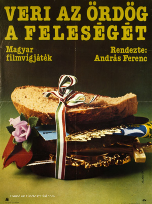 Veri az &ouml;rd&ouml;g a feles&eacute;g&eacute;t - Hungarian Movie Poster