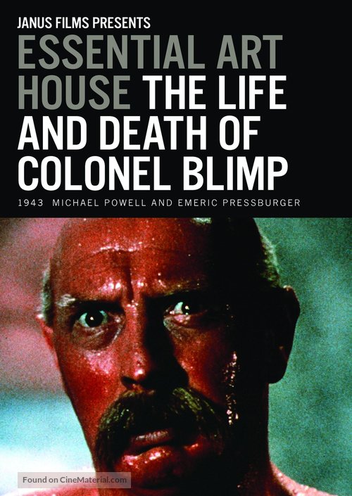 The Life and Death of Colonel Blimp - DVD movie cover