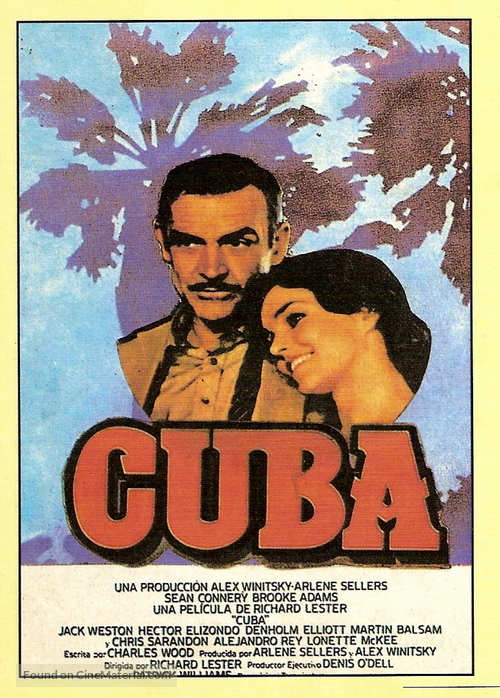 Cuba - Spanish Movie Poster