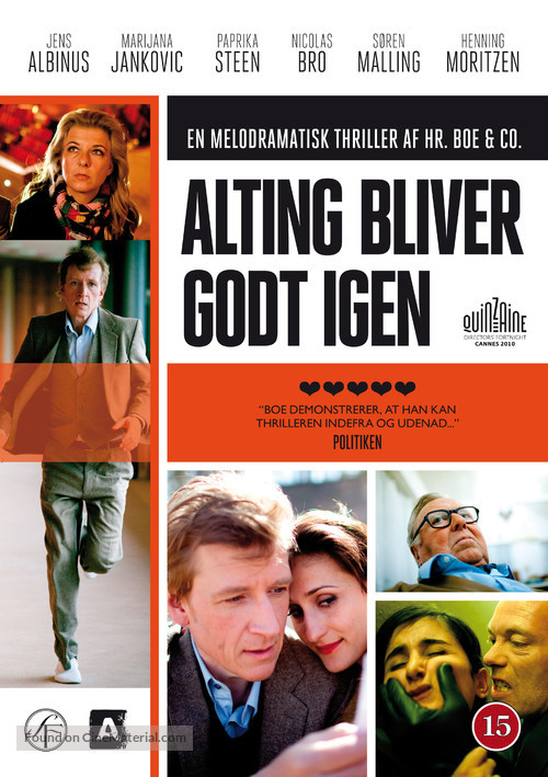 Alting bliver godt igen - Danish DVD movie cover