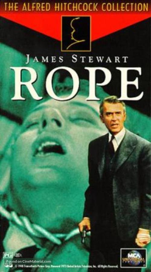 Rope - VHS movie cover