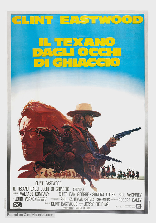 The Outlaw Josey Wales - Italian Movie Poster