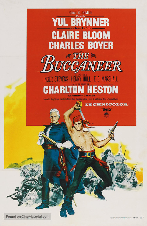 The Buccaneer - Movie Poster