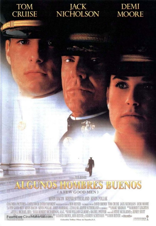 A Few Good Men - Spanish Movie Poster
