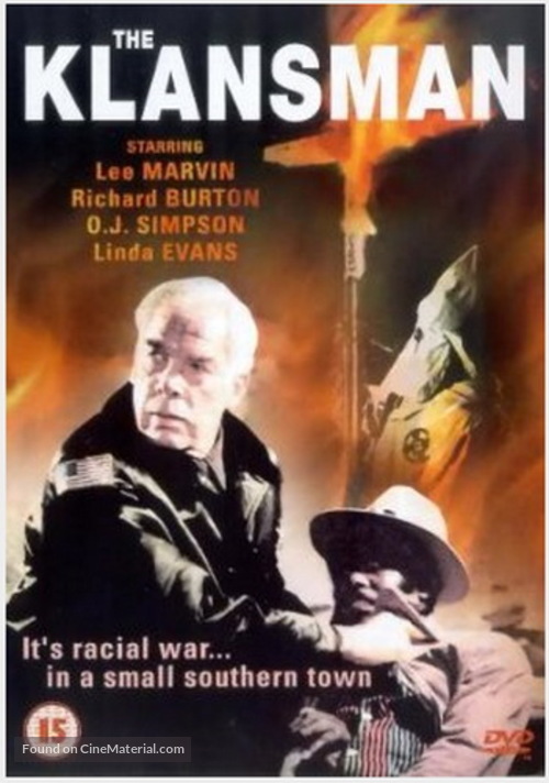 The Klansman - British DVD movie cover
