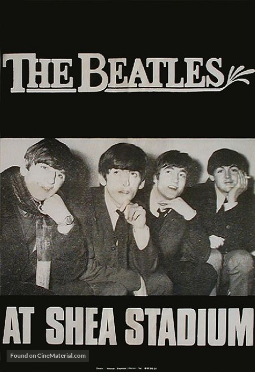 The Beatles at Shea Stadium - German Movie Poster
