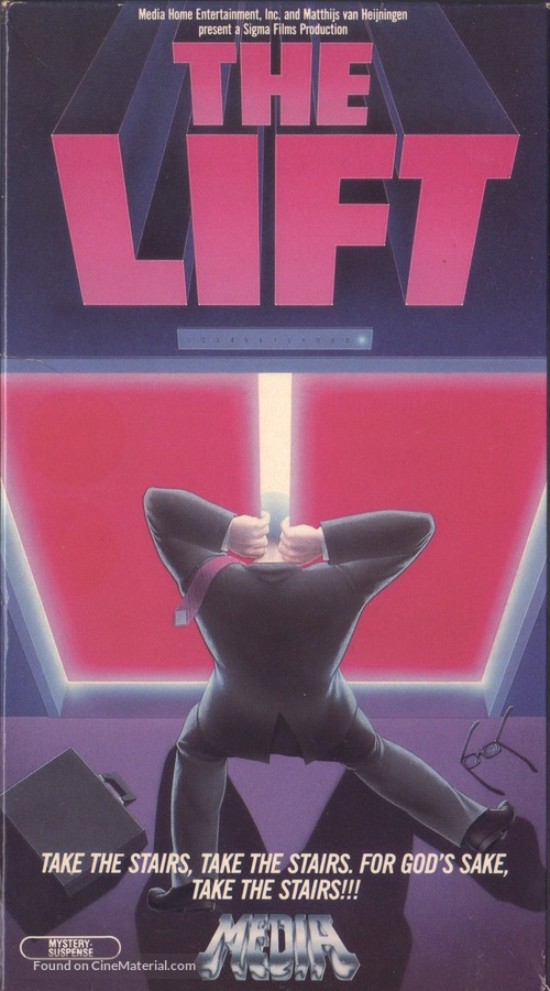 De lift - VHS movie cover