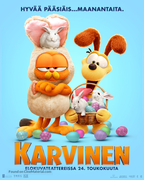 The Garfield Movie - Finnish Movie Poster