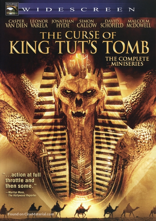 The Curse of King Tut&#039;s Tomb - DVD movie cover