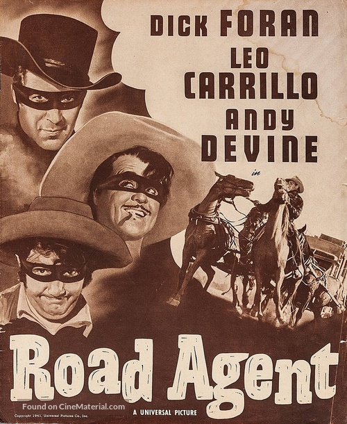 Road Agent - poster