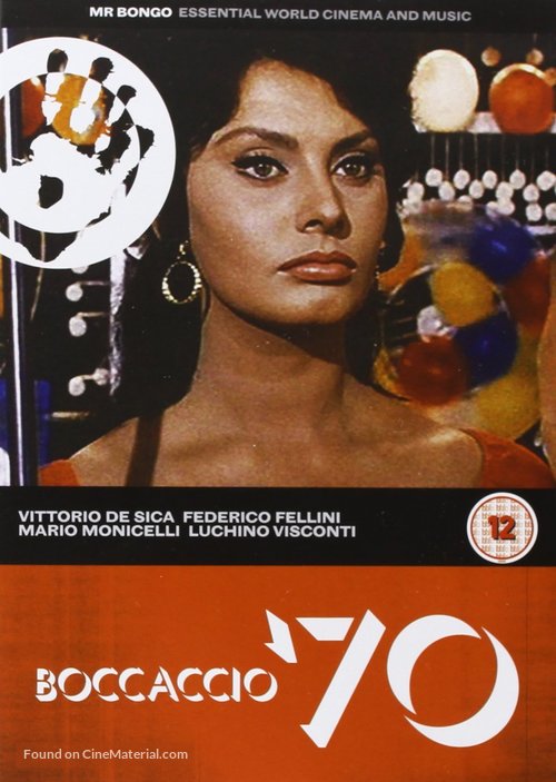 Boccaccio &#039;70 - British DVD movie cover