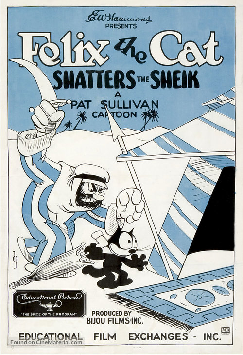 Felix the Cat Shatters the Sheik - Movie Poster