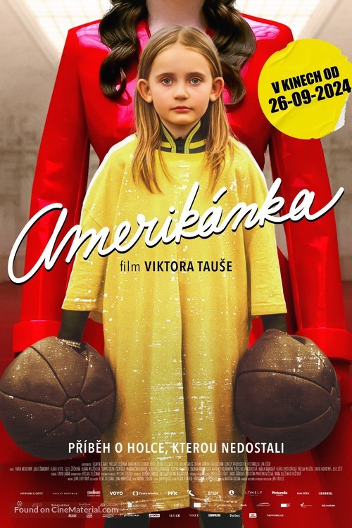 Amerik&aacute;nka - Czech Movie Poster