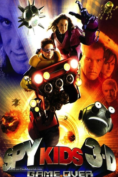 SPY KIDS 3-D : GAME OVER - Movie Cover