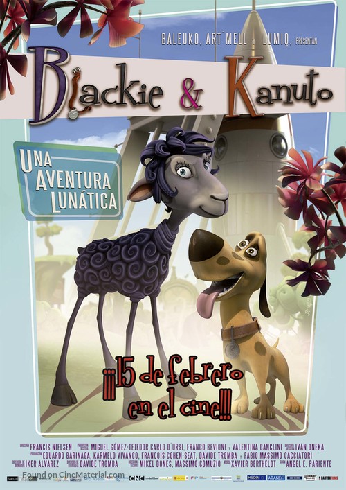 Blackie &amp; Kanuto - Spanish Movie Poster