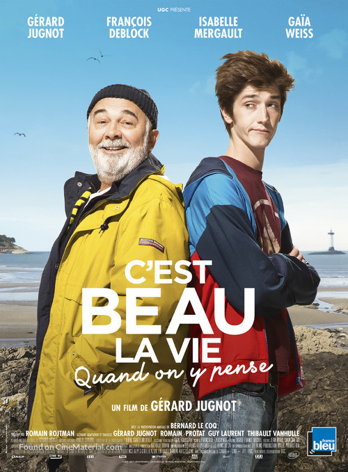 C&#039;est beau la vie quand on y pense - French Movie Poster