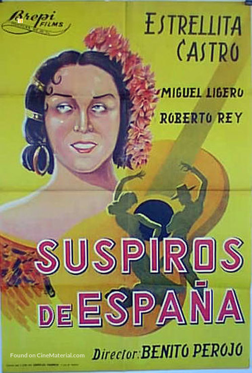 Suspiros de Espa&ntilde;a - Spanish Movie Poster