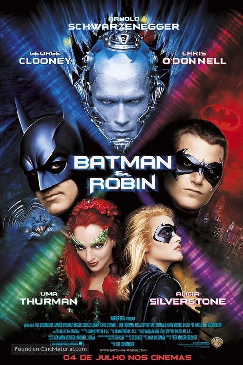 Batman And Robin - Brazilian Movie Poster