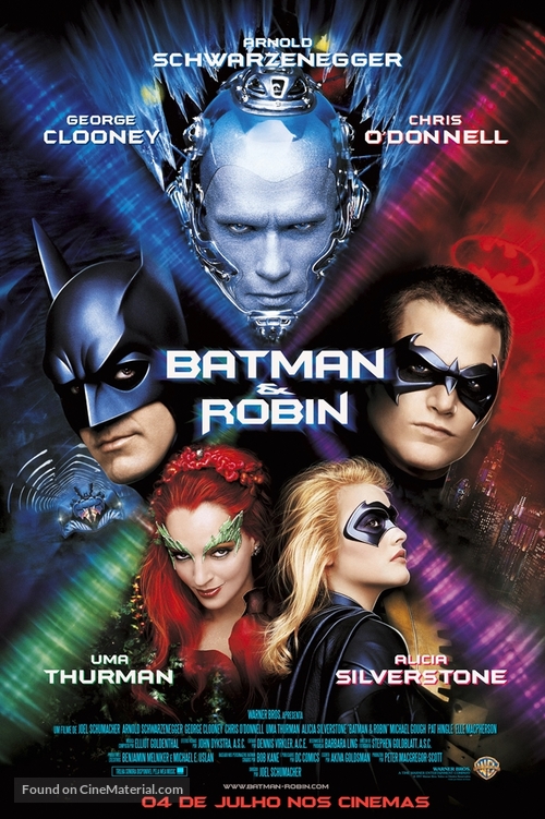 Batman And Robin - Brazilian Movie Poster