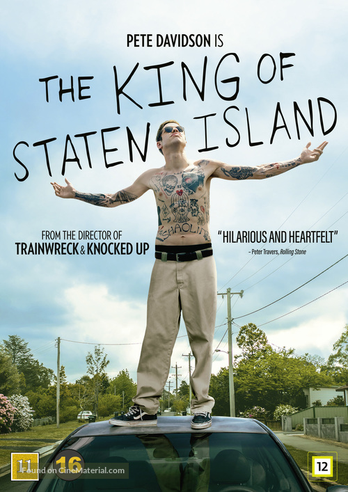 The King of Staten Island - Danish DVD movie cover