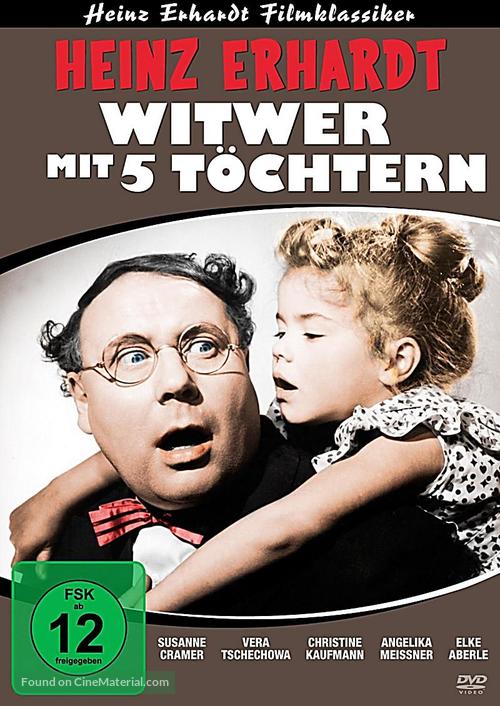 Witwer mit 5 T&ouml;chtern - German DVD movie cover