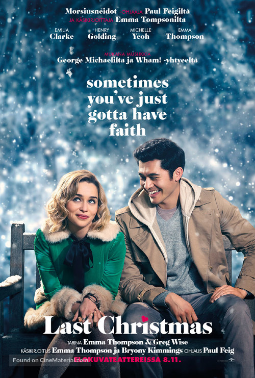 Last Christmas - Finnish Movie Poster