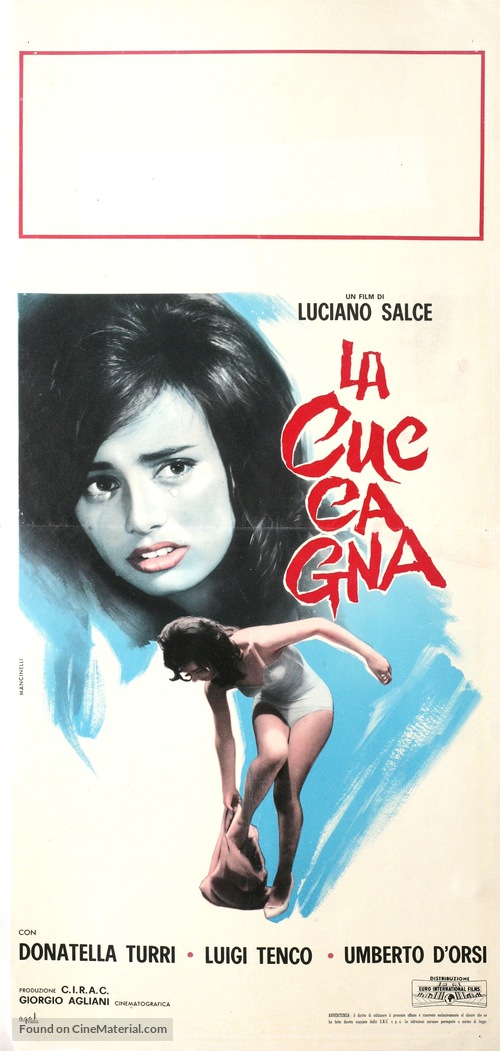 La cuccagna - Italian Movie Poster