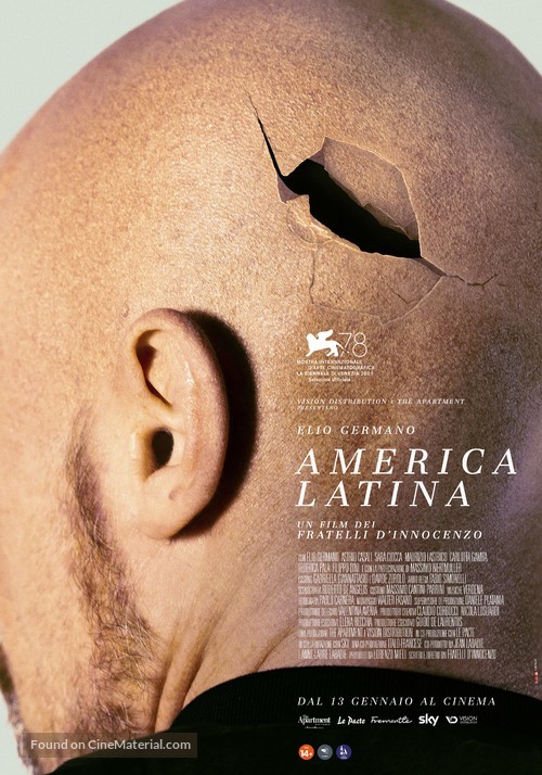 America Latina - Italian Movie Poster