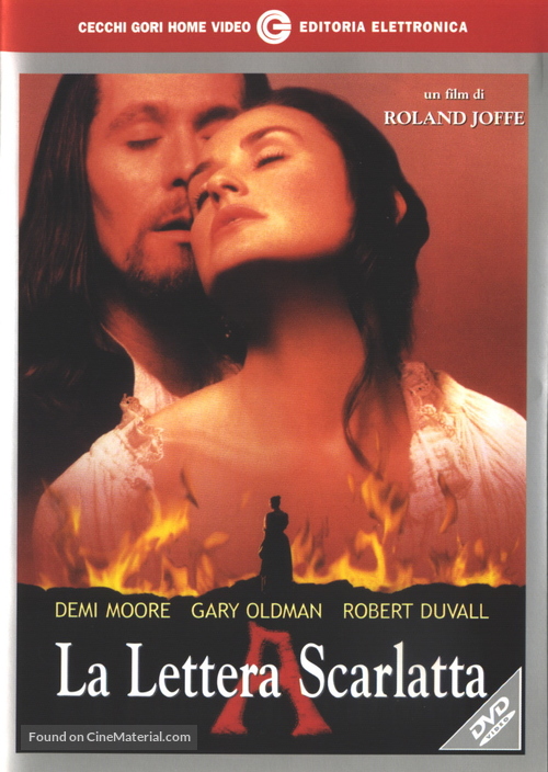 The Scarlet Letter - Italian DVD movie cover