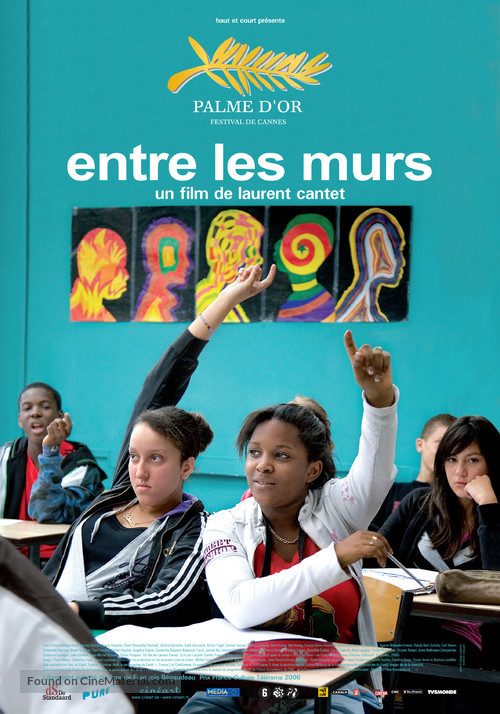 Entre les murs - Belgian Movie Poster