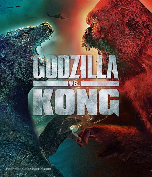 Godzilla vs. Kong - Brazilian Movie Cover