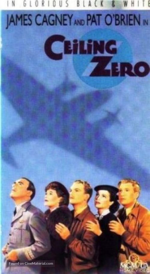 Ceiling Zero - VHS movie cover