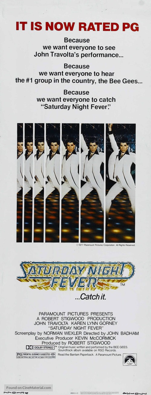 Saturday Night Fever - Movie Poster