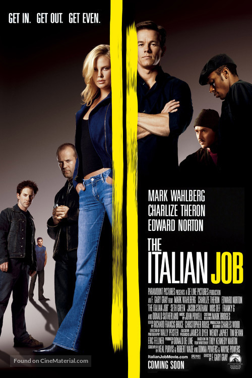 The Italian Job - Movie Poster