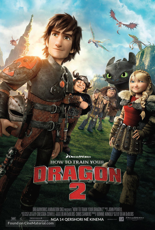 How to Train Your Dragon 2 - Bosnian Movie Poster