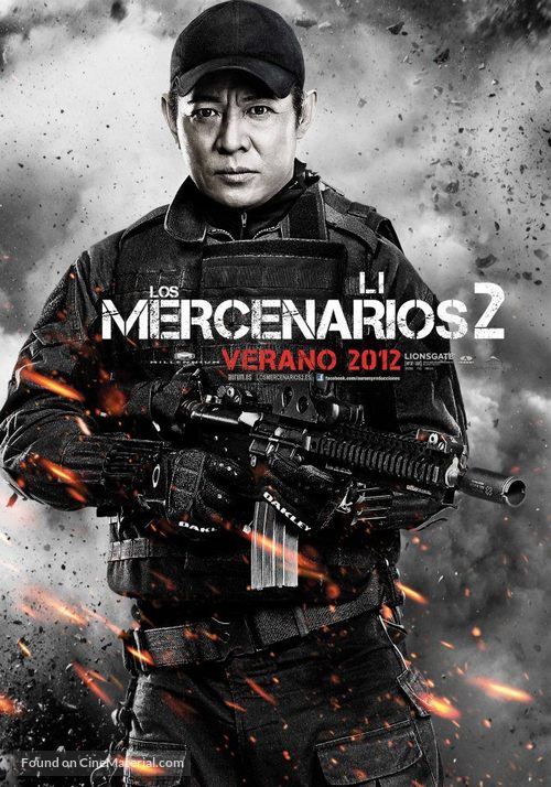 The Expendables 2 - Spanish Movie Poster