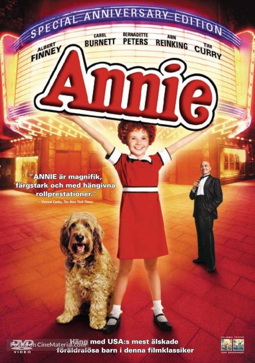 Annie - Swedish DVD movie cover