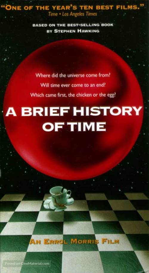 A Brief History of Time - VHS movie cover