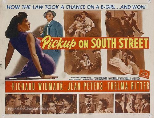 Pickup on South Street - Movie Poster