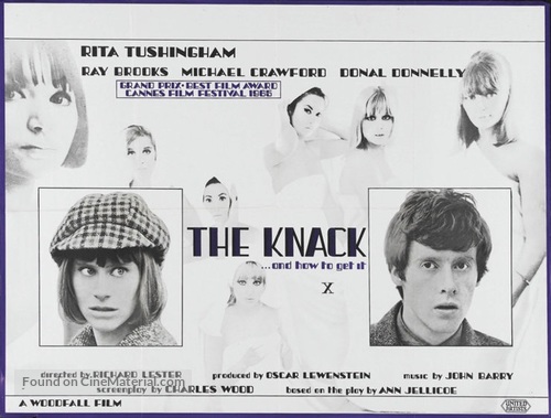 The Knack ...and How to Get It - British Movie Poster