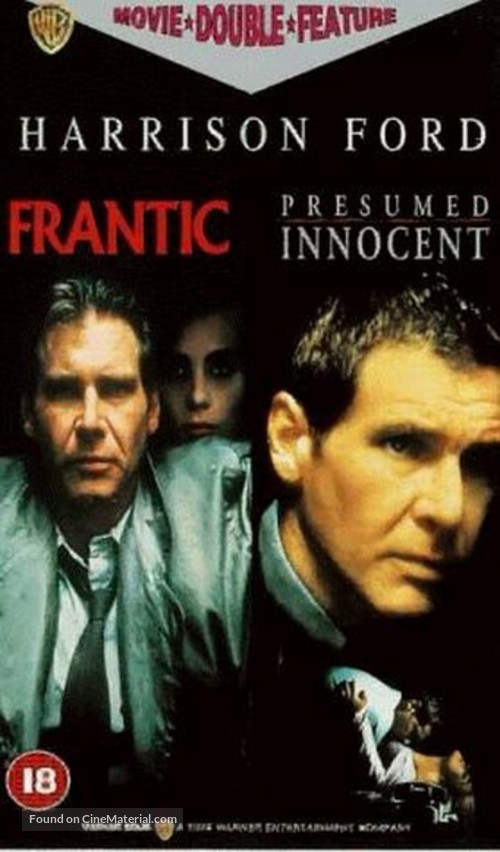 Frantic - British VHS movie cover