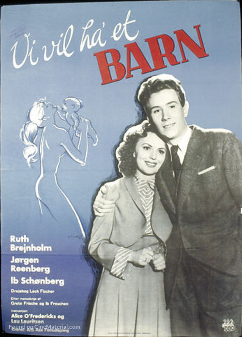 Vi vil ha&#039; et barn - Danish Movie Poster