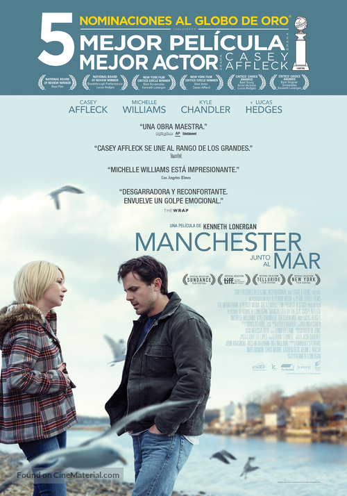 Manchester by the Sea - Argentinian Movie Poster
