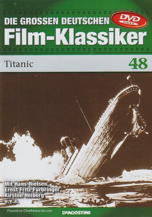 Titanic - German DVD movie cover