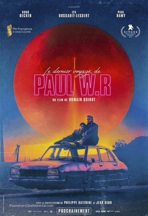 Le dernier voyage de Paul W.R - French Movie Poster