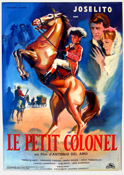 El peque&ntilde;o coronel - French Movie Poster