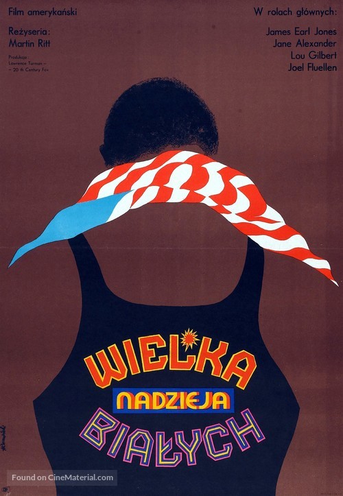 The Great White Hope - Polish Movie Poster