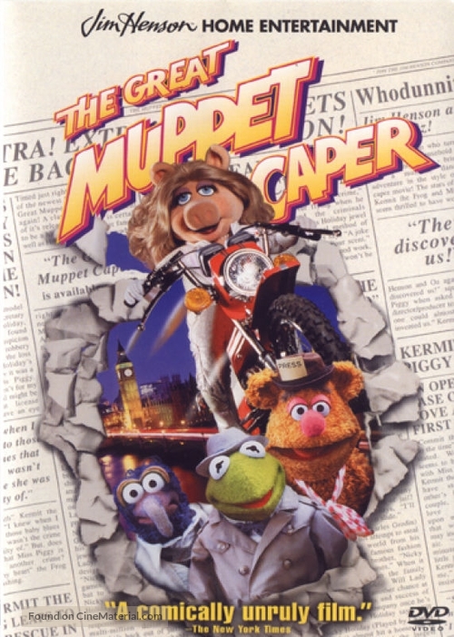 The Great Muppet Caper - DVD movie cover