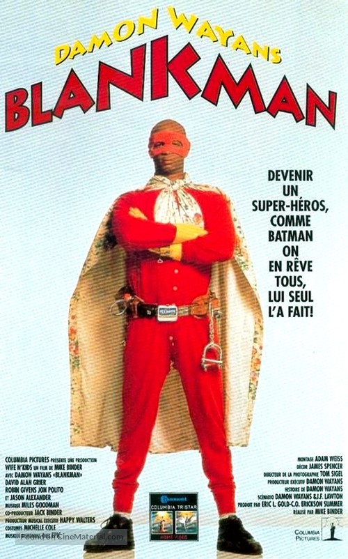 Blankman - French VHS movie cover