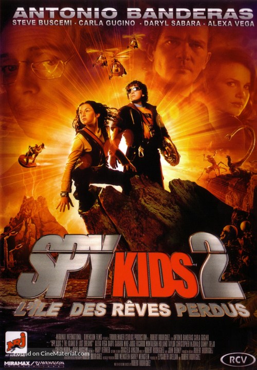Spy Kids 2 - French DVD movie cover